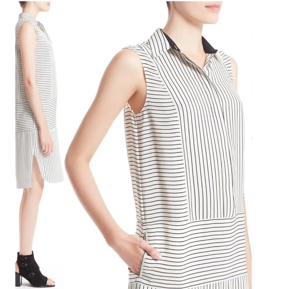 rag & bone Dresses & Skirts - Rag & Bone 'Virginia' Stripe Silk Shirt Dress